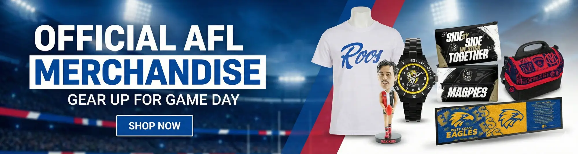 Shop AFL Merchandise here