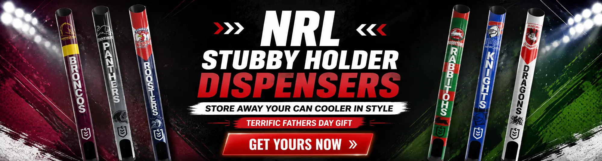 NRL Stubby Dispensers