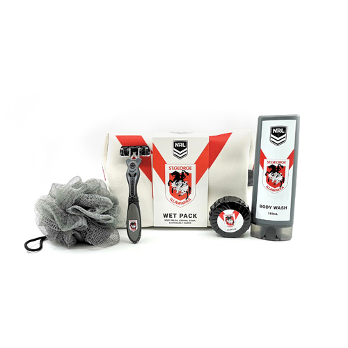 St George Illawarra Dragons Official NRL Toiletry Bag Gift Set