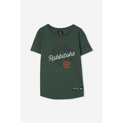 South Sydney Rabbitohs NRL Kids Puff Print Tee