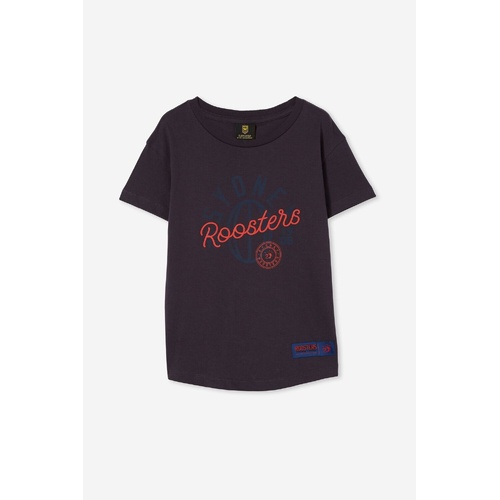 Sydney Roosters NRL Kids Puff Print Tee