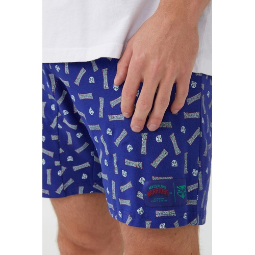 Auckland Warriors NRL Mens Printed Sleep Short