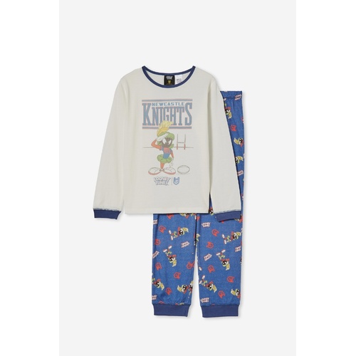 Newcastle Knights NRL Kids Looney Tunes Team Pj's
