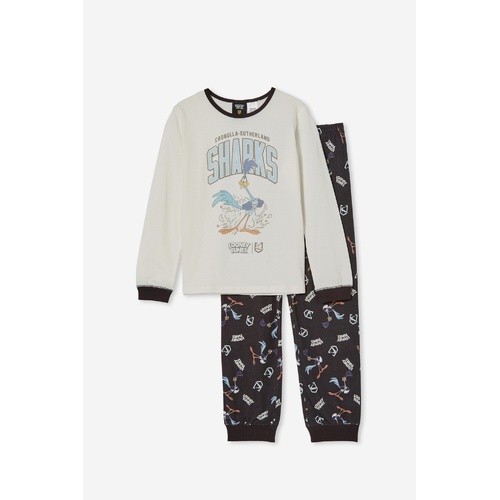 Cronulla-Sutherland Sharks NRL Kids Looney Tunes Team Pj's