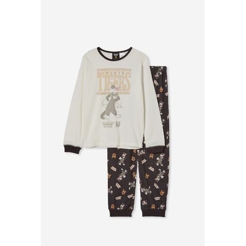 Wests Tigers NRL Kids Looney Tunes Team Pj's