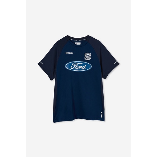 Geelong Cats Mens Training Tee Navy
