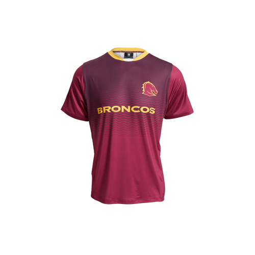 Brisbane Broncos Adult Training T-shirt