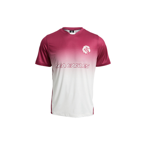 Manly Warringah Sea Eagles Adult Training T-shirt