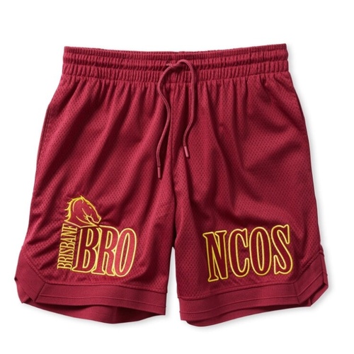 Brisbane Broncos Adult Basketball Shorts