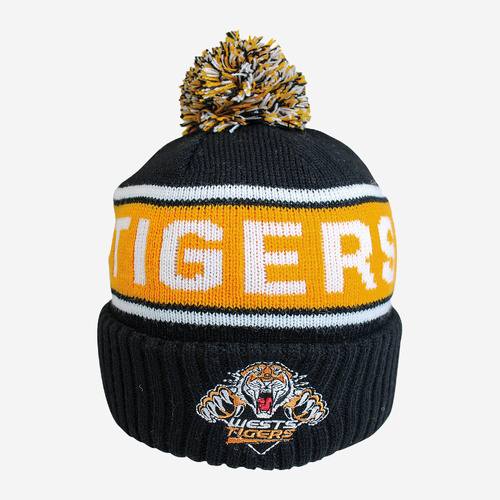 Wests Tigers NRL Striker Beanie