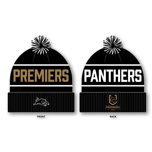 Penrith Panthers Adult 2024 Premiers Beanie