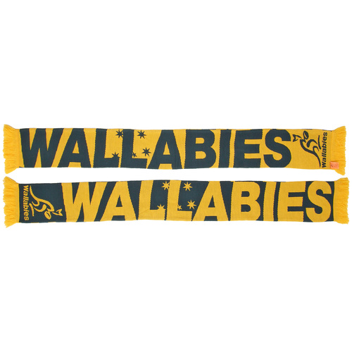Wallabies Wordmark Jacquard Scarf