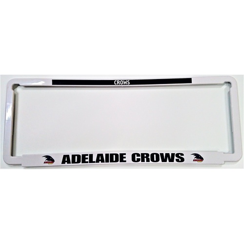 Adelaide Crows Car Number Plate Surrounds Set of 2