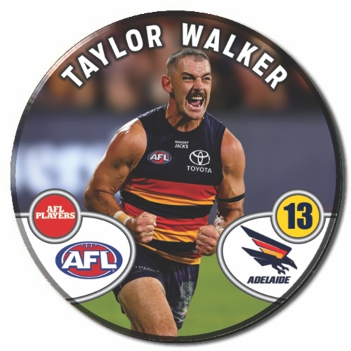 Adelaide Crows 2026 Player Action Badge - WALKER