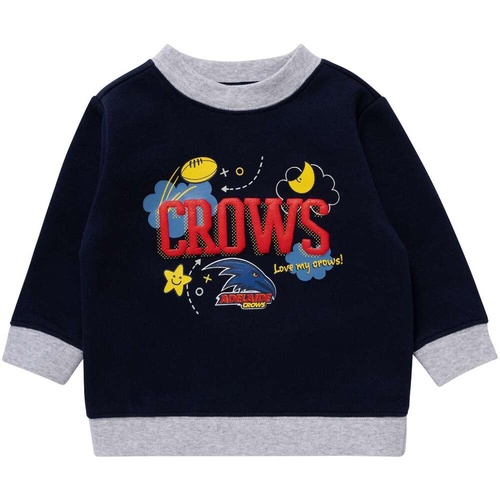 Adelaide Crows Baby Puff Crew