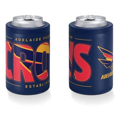 Adelaide Crows Insulated S/Steel Stubby Holder