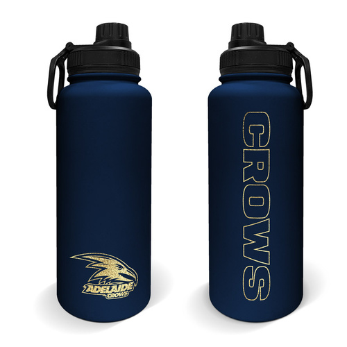 Adelaide Crows Stainless Steel 960mL Drink Bottle