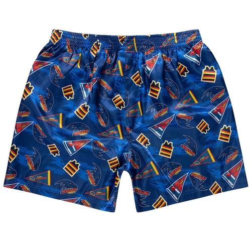 Adelaide Crows Adults Satin Boxer Shorts