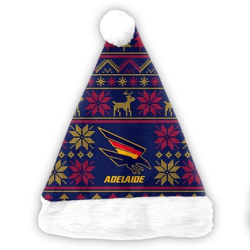 Adelaide Crows Xmas Santa Hat