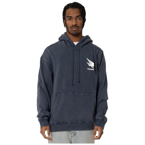 Adelaide Crows Mens Acid Wash Hoodie
