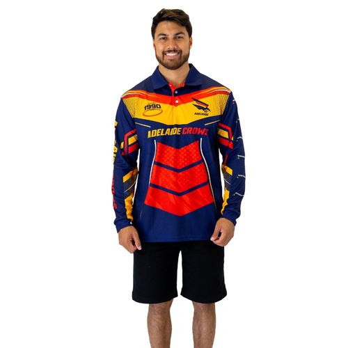 Adelaide Crows Cyber Adults Fishing Shirt