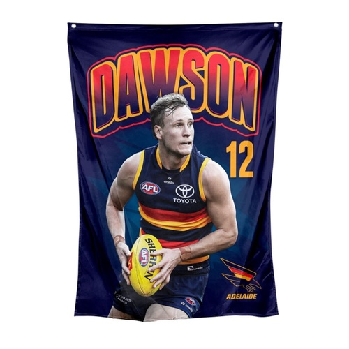 Adelaide Crows Jordan Dawson Wall Flag