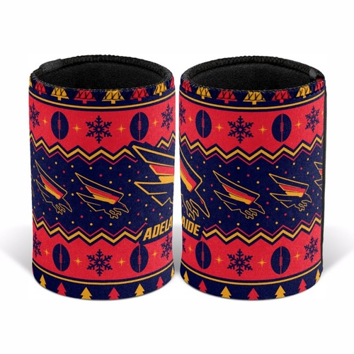 Adelaide Crows Christmas Stubby Holder