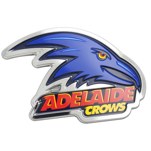 Adelaide Crows 3D Chrome Supporter Emblem