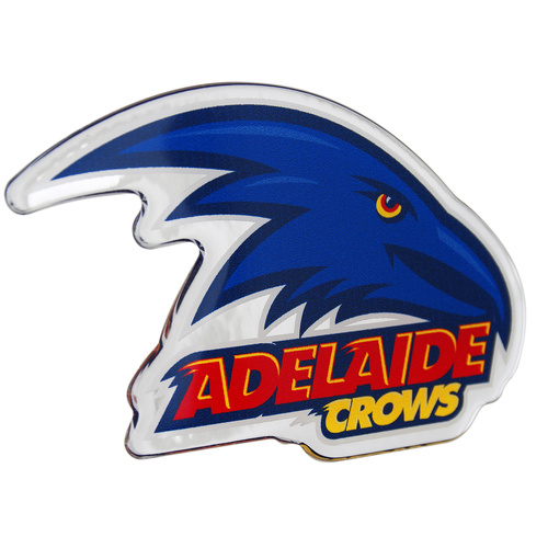 Adelaide Crows Lensed Chrome Supporter Logo
