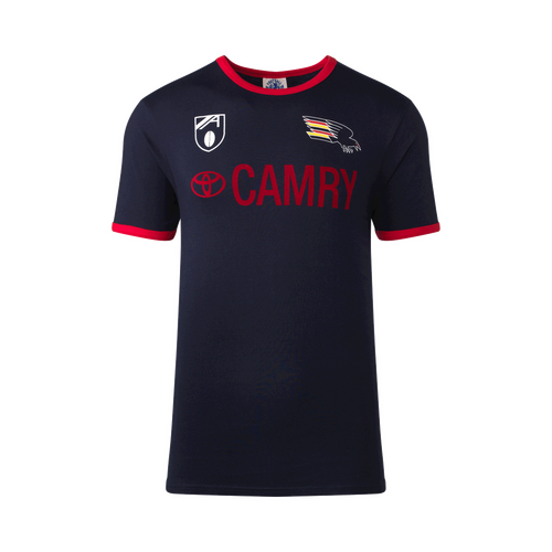 Adelaide Crows Mens CAMRY Throwback Tee
