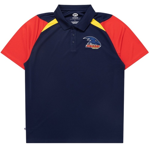 Adelaide Crows Mens Performance Polo Size:M