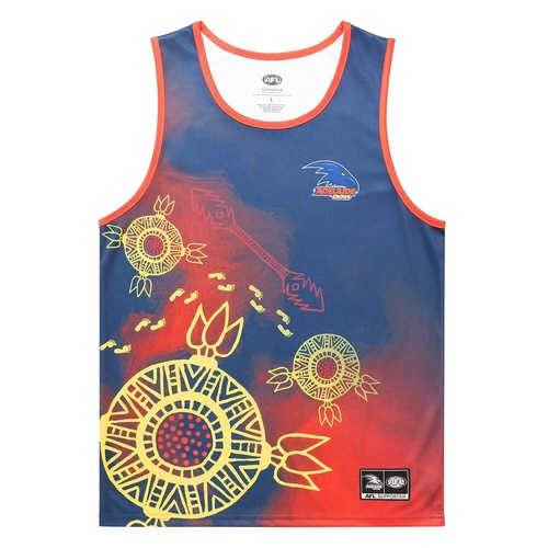 Adelaide Crows Indigenous Mens Training Singlet