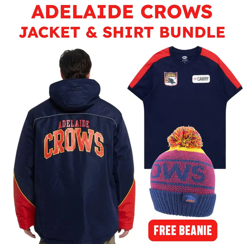 Adelaide Crows Jacket & Shirt Combo