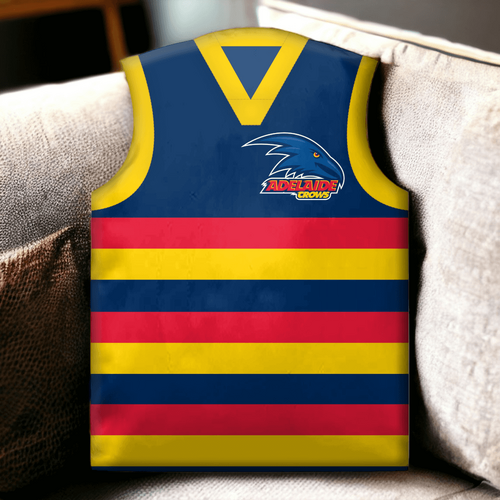 Adelaide Crows Guernsey Shaped Cushion