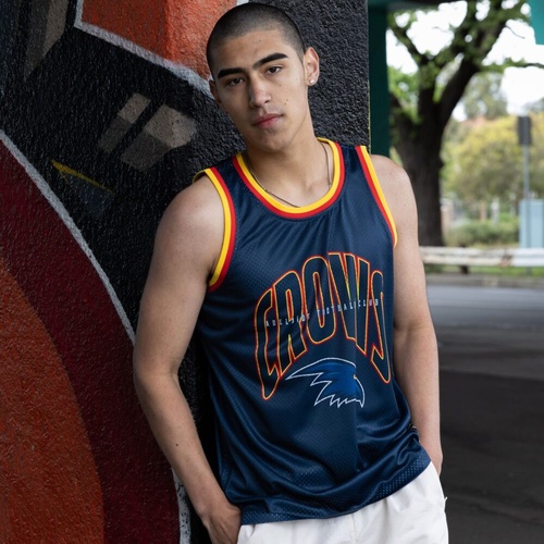 Adelaide Crows Mens Basketball Singlet