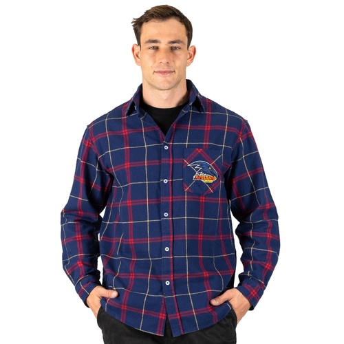 Adelaide Crows Mustang Flannel Shirt
