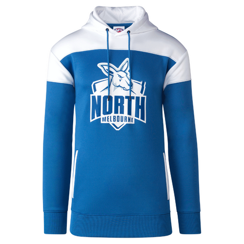 North Melbourne Kangaroos AFL Mens Ultra Hood