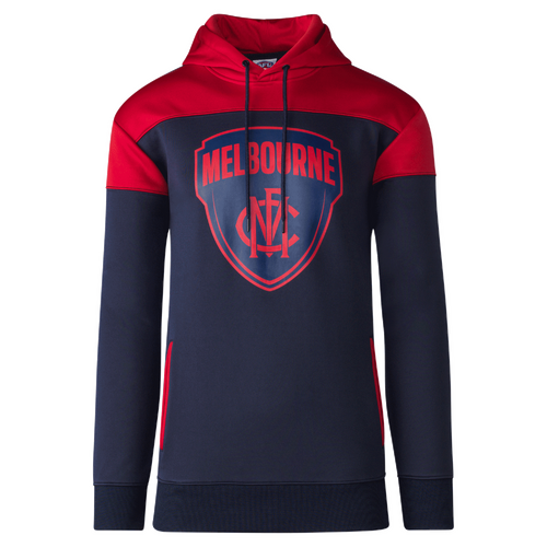 Melbourne Football Club AFL Mens Ultra Hood