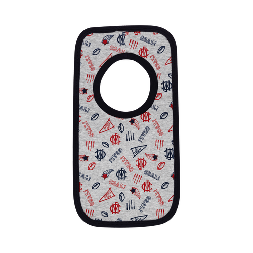 Melbourne Football Club S20 Babies 2 Pack Bib Set