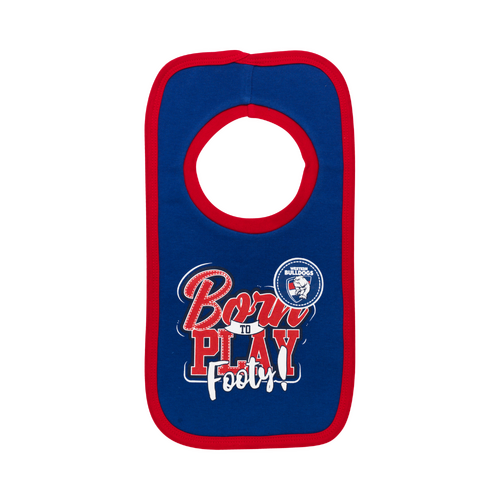 Western Bulldogs S20 Babies 2 Pack Bib Set