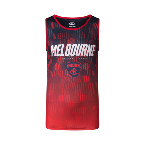 Melbourne Football Club Mens Premium Singlet