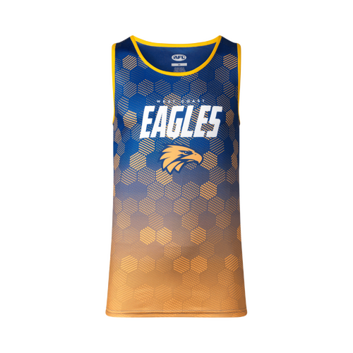 West Coast Eagles Mens Premium Singlet