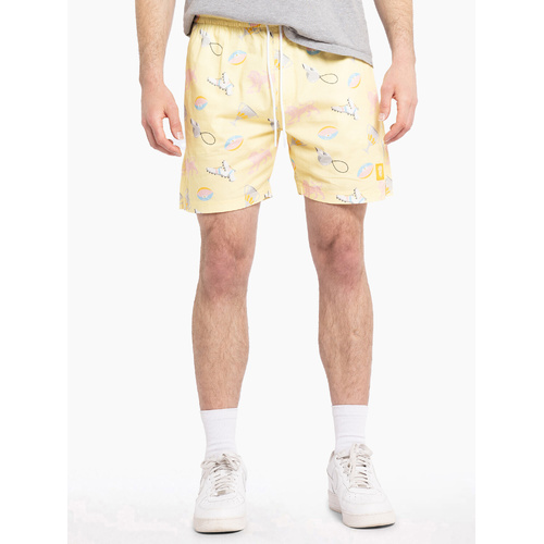 Brisbane Lions Mens Team Beach Board Shorts