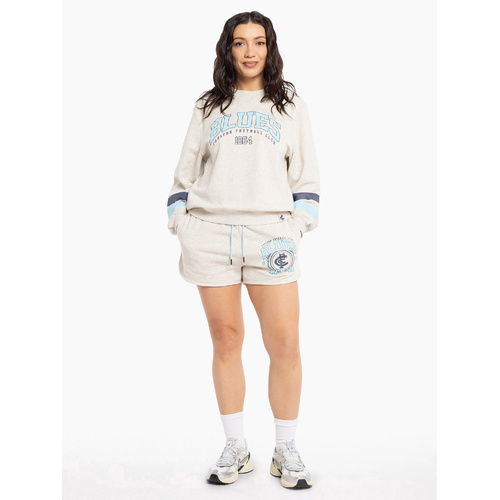 Carlton Blues Womens Scroll Shorts
