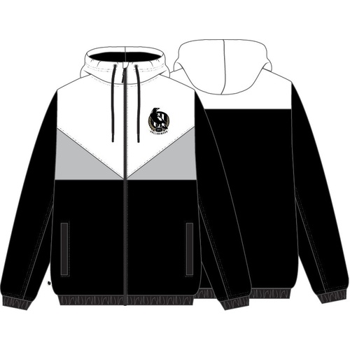 Collingwood Magpies Mens Windbreaker Jacket
