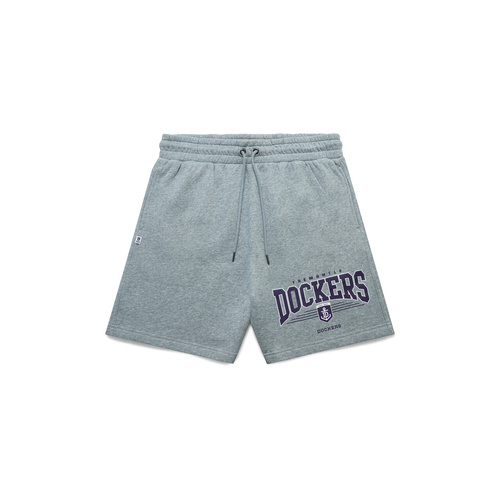 Fremantle Dockers Mens Graphic Fleece Shorts