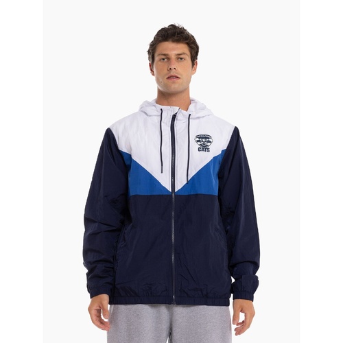 Geelong Cats Mens Windbreaker Jacket