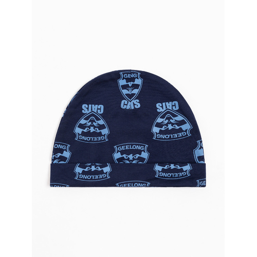 Geelong Cats Baby Logo Beanie