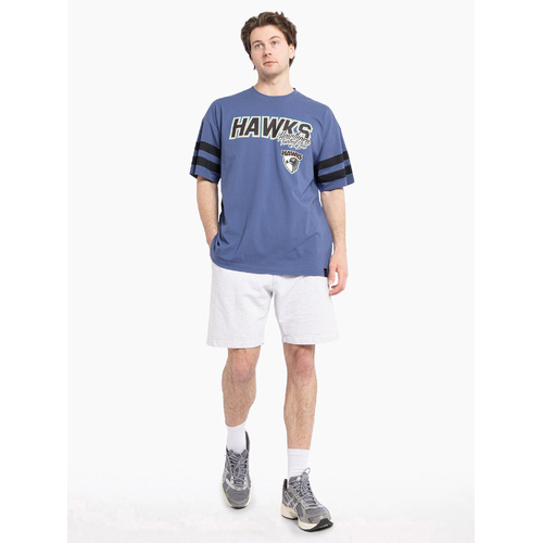 Hawthorn Hawks Mens Multi Logo Tee