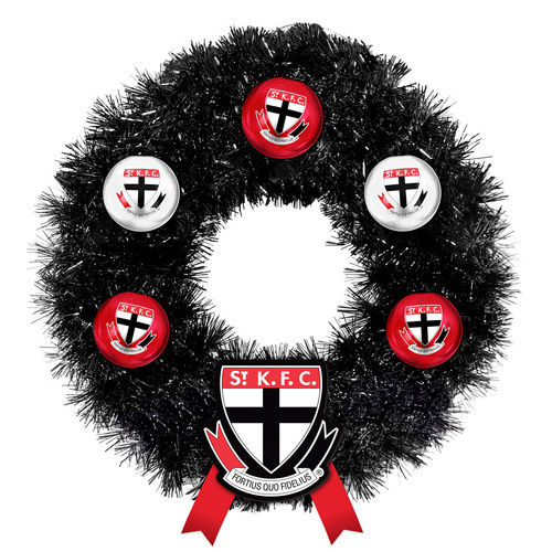 St Kilda Saints Christmas Wreath